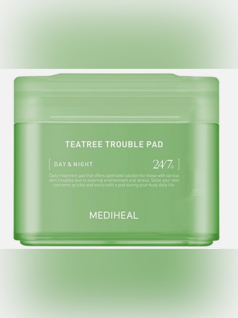 Tea Tree Mediheal Trouble Pad - Green Acne Treatment Pads